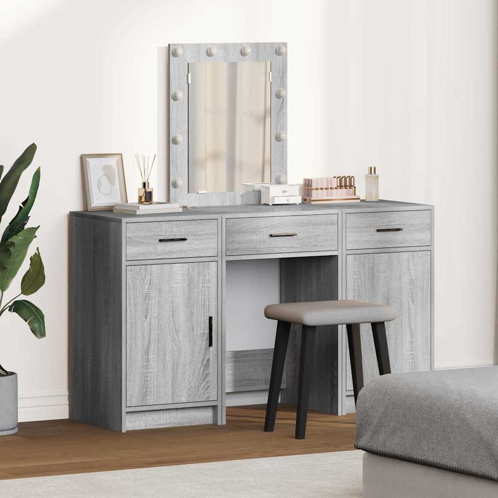 Dressing Table With Door 50 X 41 X 135 Cm Engineered Wood